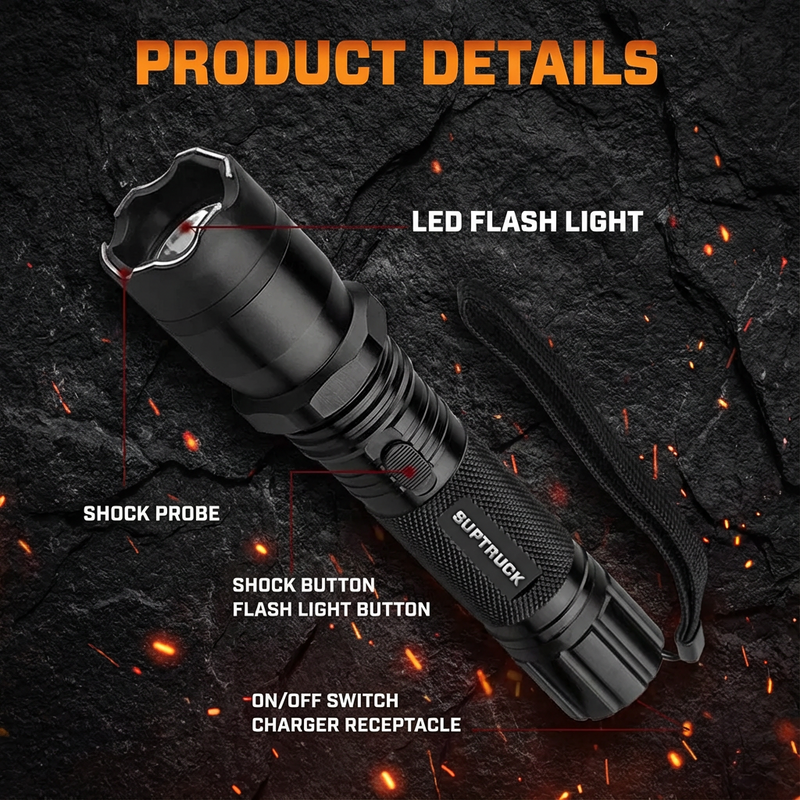 💥 2026 Flash Sale 75% OFF ️🔦 DefendSafeX Voltaris 75M Stun Flashlight⚡