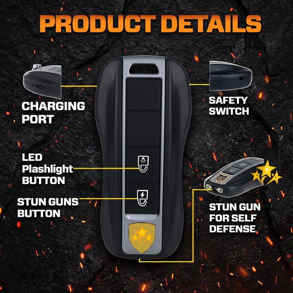 đ„ 2026 Flash Sale 75% OFF ïžđŠ Voltax 75M Stun Car Keychain âĄ