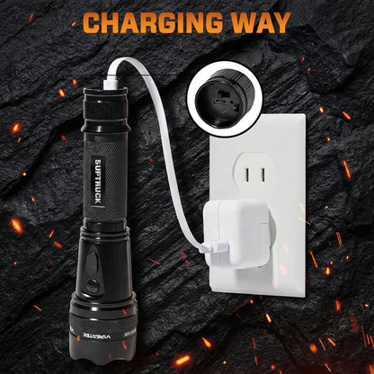💥 2026 Flash Sale 75% OFF ️🔦 DefendSafeX Voltaris 75M Stun Flashlight⚡