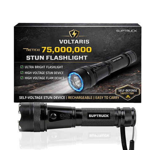 💥 2026 Flash Sale 75% OFF ️🔦 DefendSafeX Voltaris 75M Stun Flashlight⚡