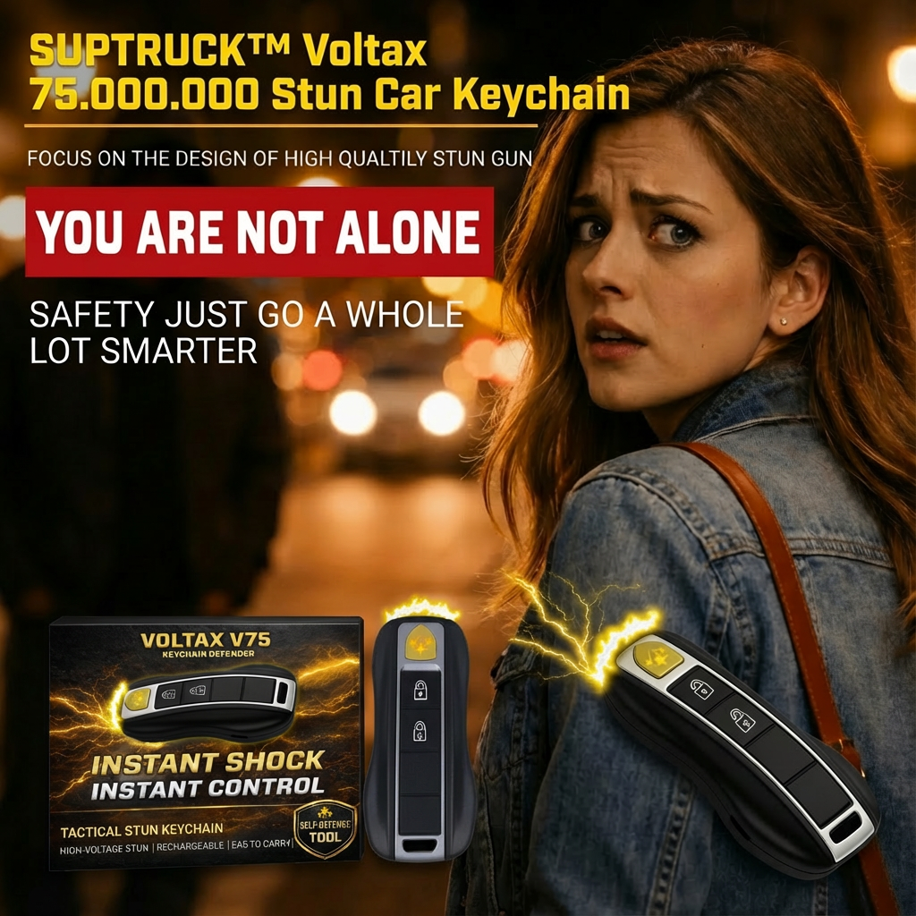 💥 2026 Flash Sale 75% OFF ️🔦 Voltax 75M Stun Car Keychain ⚡