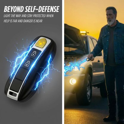 💥 2026 Flash Sale 75% OFF ️🔦 Voltax 75M Stun Car Keychain ⚡